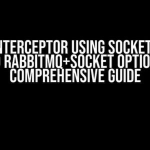 Axios Interceptor using Socket Option and RabbitMQ+Socket Option: A Comprehensive Guide