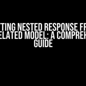 Getting Nested Response from Self-Related Model: A Comprehensive Guide