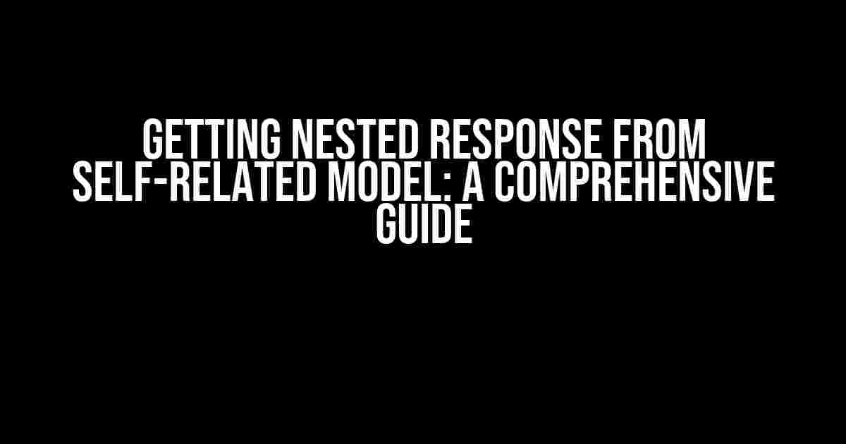 Getting Nested Response from Self-Related Model: A Comprehensive Guide